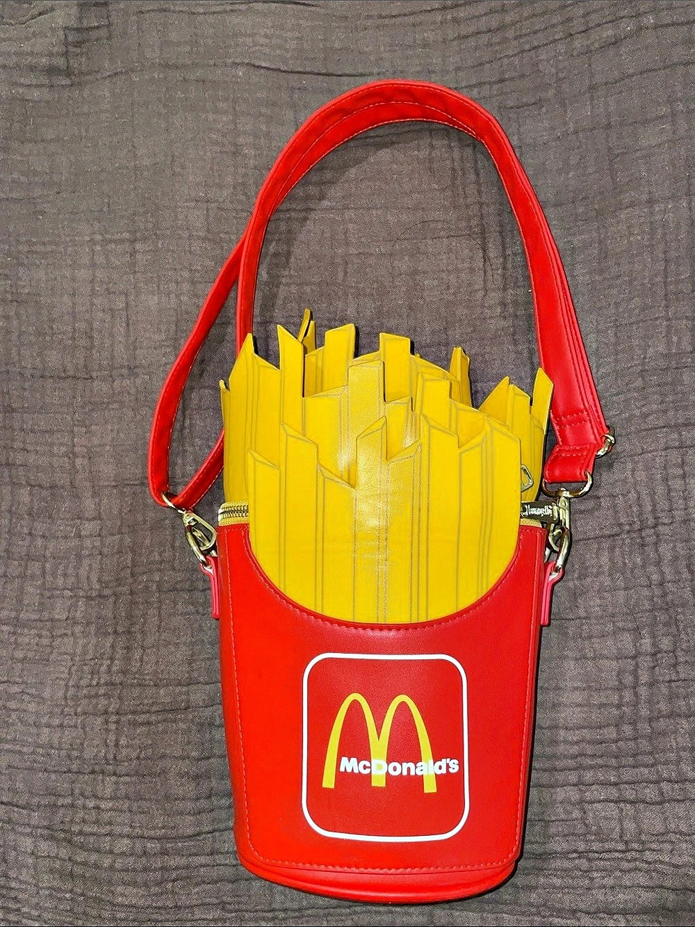 Loungefly McDonalds French Fries Crossbody Bag